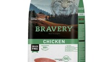 Hrana Uscata Pisici, Bravery Adult Cat, Pui, 7 kg