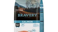 Hrana Uscata Pisici, Bravery Adult Cat, Somon, 7 kg