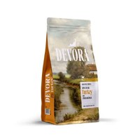 Hrana uscata pisici, Devora Cat Adult Grain Free, Curcan, Pui & Rata, 2 kg - 1