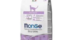 Hrana uscata pisici, Monge Natural Superpremium Sterilised, Pui, 1.5 kg