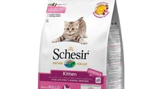 Hrana uscata pisici, Schesir Kitten Monoprotein Pui, 400 g