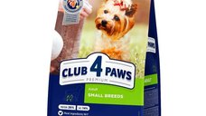 Hrana uscata premium caini, Club 4 Paws Adult Mini, Pui, 2 kg