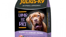 Hrana uscata premium hipoalergenica caini, Julius K9 Puppy, Miel & Orez, 12 kg