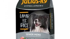 Hrana uscata premium hipoalergenica caini, Julius K9 Senior, Miel & Orez, 12 kg