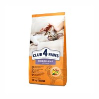 Hrana uscata premium pisici, Club 4 Paws Indoor, Miel, 14 kg - 1