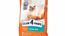 Hrana uscata premium pisici, Club 4 Paws Sterilised, Pui, 14 kg
