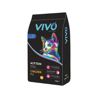 Hrana Uscata Super Premium, VIVO, Pisici Kitten, Pui, 10 kg - 1