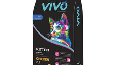 Hrana Uscata Super Premium, VIVO, Pisici Kitten, Pui, 10 kg