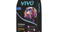 Hrana Uscata VIVO Super Premium pentru Caini Juniori, Talie Mica & Medie, cu Pui, 10 kg