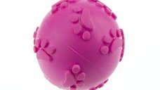 Jucarie caini minge cu labute, Enjoy, 6 cm
