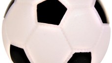 Jucarie Minge Fotbal 10 cm Vinil cu Sunet 3436