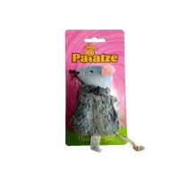 Jucarie Paiatze Cat Soarece gri, 10 x 5 cm - 1