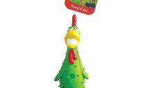 Jucarie Paiatze Dog Bird Latex, verde, 29 cm