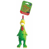 Jucarie Paiatze Dog Bird Latex, verde, 29 cm - 1