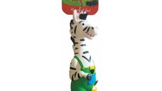 Jucarie Paiatze Dog Funny Zebra Latex, 25 cm