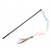 Jucarie Pisici Beeztees Undita Curcubeu, 70 cm PP430410 - 1