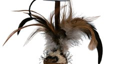 Jucarie Pisici-Minge cu Pene si Soricel 15 cm 45730