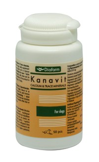 Kanavit Calciu & Trace mineral, 50 tablete - 1