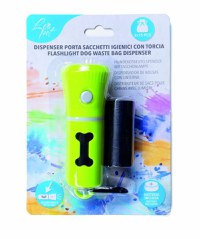 Leopet Dispenser Pungi Igienice cu Lanterna - 1