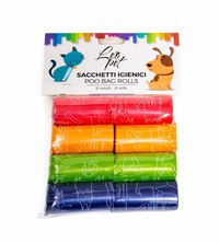 Leopet pungi Igienice Asortate, set 8 role - 1