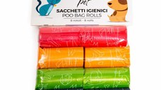 Leopet pungi Igienice Asortate, set 8 role