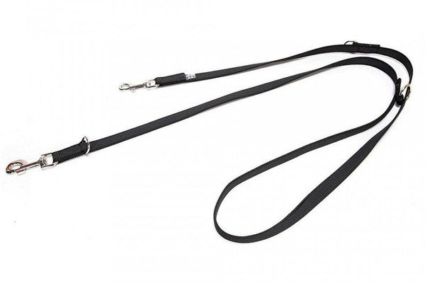 Lesa antiderapanta dublu ajustabila cu 2 carabine, 2.2 m, Neagra