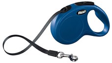 Lesa Flexi Banda Classic S 5 m 15 kg Albastru 11832