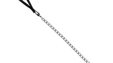Lesa Lant Clasic cu Maner Captusit, 1 m/3 mm, Negru, Model 14021