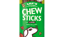 Lily's Kitchen Sticks de Mestecat cu Miel pentru Câini, 3x120 g