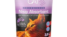 MaraCat, Nisip silicat cu lavanda, 3,8 l