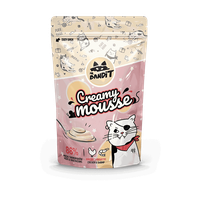 Mr. Bandit CAT Creamy Mousse, piept de pui si creveti, 60 g - 1