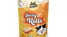 Mr. Bandit CAT Juicy Rolls, pui si galbenus, 40 g