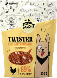 Mr. Bandit Twister, Pui, 500 g - 1