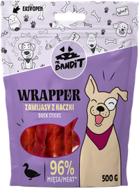 Mr. Bandit Wrapper, Sticks, Rata, 500 g - 1