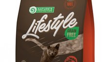 Nature's Protection Lifestyle Grain Free Adult Cat Sterilised Salmon with Krill, 400 g