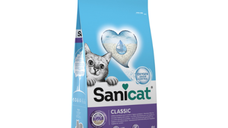 Nisip pentru litiera, Sanicat Classic Lavender, 8L