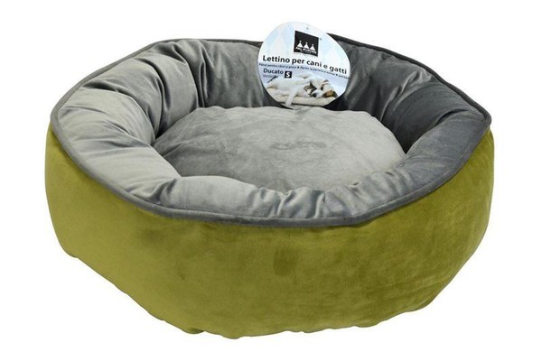 Pat caini si pisici, Aria Marchese Ducato Verde/ Gri, L 70x60x25 cm