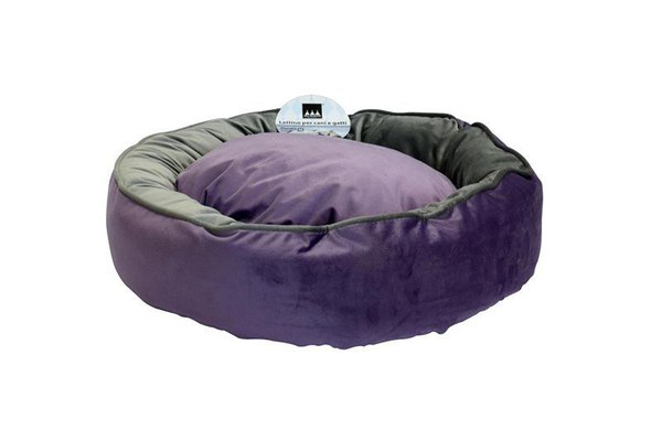 Pat caini si pisici, Aria Marchese Ducato Violet/ Gri, M 60x50x25 cm