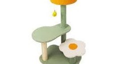 Pawise Ansamblu de Joaca Cat Flower Tower, 49x37x92 cm