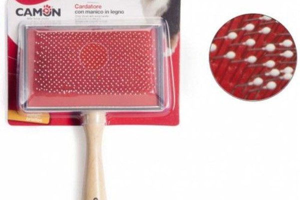 Perie cu maner de lemn, Camon, XL 12.5x8 cm