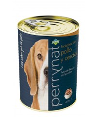 Perrynat Chicken & Pork Adult, conserva, 400 g - 1
