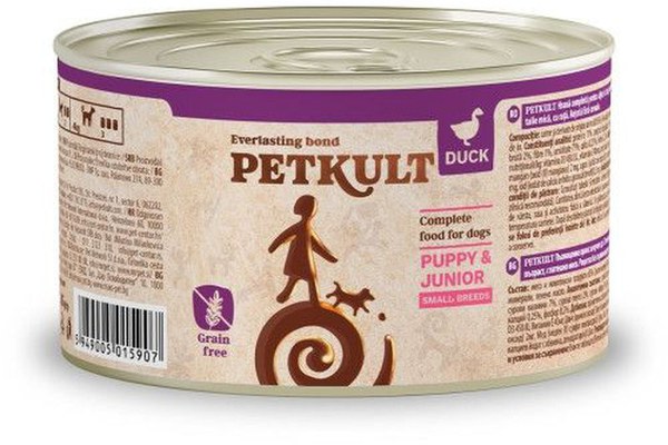 Petkult Dog Mini Junior Rata, 185 g