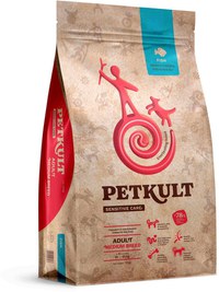 Petkult Sensitive Adult Medium Peste, 12 kg - 1