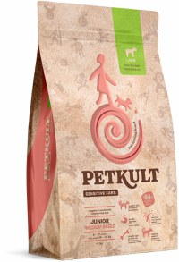 Petkult Sensitive Junior Medium, 3 kg - 1