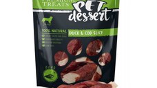 Pet's Dessert Duck & Cod Slice, 80 g