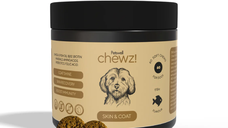 Petswell chewz! Skin & Coat, 60 comprimate masticabile