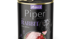 Piper Adult Dog cu Iepure si Mar, hrana umeda pentru caini adulti, 800 g