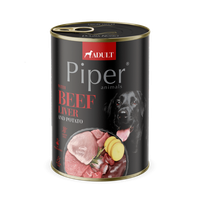 Piper Adult Dog, Ficat de Vita si Cartofi, 400 g - 1