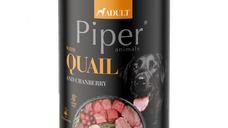 Piper Adult Dog, Prepelita si Merisoare, 400 g