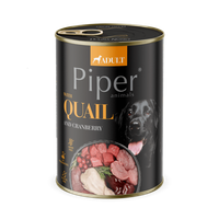 Piper Adult Dog, Prepelita si Merisoare, 400 g - 1